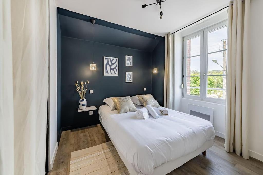 L'Azur Chaleureux Et Cocooning Apartman Segré Kültér fotó